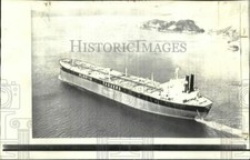 1973 Press Photo The Globtik Tokyo, said to be the largest ship built ever picture