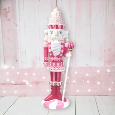 6 FT Pink Candy Nutcracker Christmas Decor *SHIPS WITHIN 10 DAYS* picture