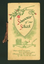 Vintage 1920-21 Souvenir Of Our School Booklet Margaret School Lincoln Co. Kans. picture