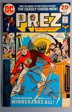 Prez #2 VF+ DC 1973 Comic Book picture