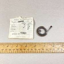 Vintage Vigor Clock Mainspring Tongue End T230/1 France picture