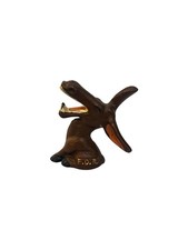 Vintage FDR Democratic Laughing Donkey Bottle Opener Cast Iron picture
