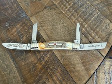 Stag Boker Tree Brand 5474 Congress 4 Blade Knife Solingen Germany 1 of 50 W/Box picture