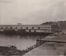 1921 Press Photo View of Smith Cove Terminal at Pier 91 in Seattle, Washington picture