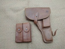 Chinese 54 Type Leather Holster Tt-33 Tokarev Pistol Retro Historical Invento picture