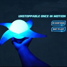 Naruto Rasenshuriken Multi‑Color LED Rotatable Handheld Cosplay Prop picture