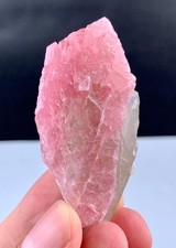 38 Gram Nice Luster Pink Rose Quartz Crystal Specimen From Afghanistan. picture