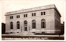 Real Photo Postcard Federal Building Kalispell, Montana picture