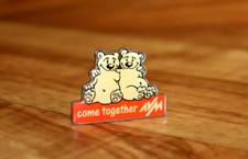 AVM electronics company Old Vintage Collectible Rare Promo Pin / Badge  picture
