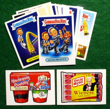 Garbage Pail Kids The Not-Scars 2017 Complete Set of 18 Includes Wacky Packages picture