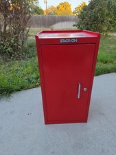 Vintage Stack-on Red Side Toolbox  picture