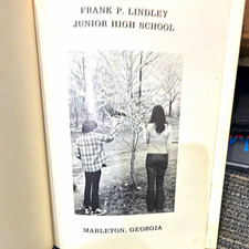Frank P. Lindley Junior High School Raider 1973 Yearbook Original Mableton, Ga picture