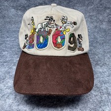 Vtg Y2K Disney Animal Kingdom 2009 Mickey Embroidered Hat Strapback Cap WDW picture