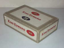 Vintage King Edward Invincible Deluxe Cigar Box Empty Swisher & Sons Nice L@@K picture
