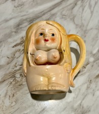 Vintage 70’s Spencer Gifts Betty Bouncing Boobs Mug Ceramic Mug picture
