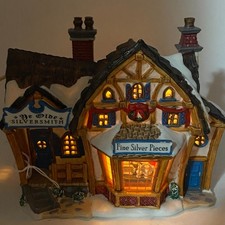 Lemax Ye Olde Silversmith 15547 Caddington Village Collection Lighted House picture