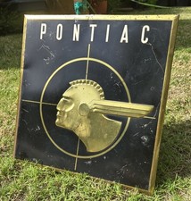 Original Vintage Pintiac Dealership TOC Sign Frank Cavanaugh, Detroit picture