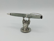 Jac Zagoory Designs Mini Happy Buddha Pewter Pen Holder (PH103) picture