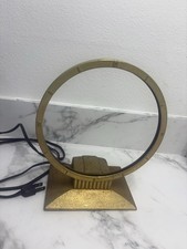 Vintage 1957 Jefferson Golden Hour Mystery Clock 580-101 - Parts/Repair picture