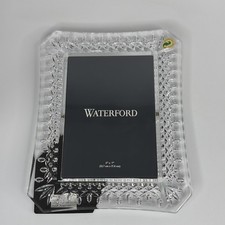 Waterford Irish Crystal Lismore Photo Frame 5X7 Glass Wedding Picture picture