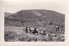 Rare 4x6 1920s Photo: Jerusalem, Palestine Isreal Hillside, Holy Land British picture