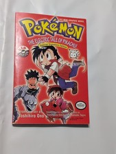 Good Cond - Vintage 1999 Pokémon The Electric Tale of Pikachu Red Version Book picture