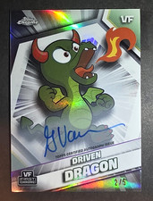 Topps 2026 Topps Chrome VeeFriends Driven Dragon #15 Refractor Auto 2/5 picture