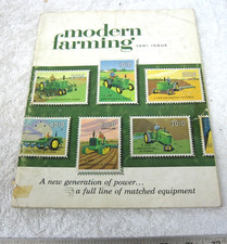 1961 JOHN DEERE MODERN FARMING TRACTOR & EQUIPMENT BROCHURE 4010 8010 3010 1010 picture
