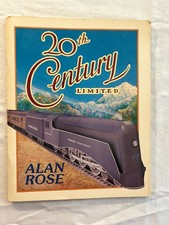 20th Century Limited Book by Alan Rose Build a Replica Paper Train NY Central RR picture