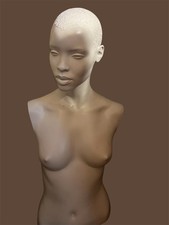 Beautiful African-American Half Mannequin…Kaufmann’s Pittsburgh Reduced picture