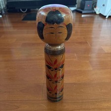 Kaga Numa Katsuko Kokeshi Doll Traditional Wooden Folk Toy 38 cm Vintage picture