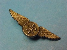 WW2 Era 1940's Boy Scouts of America BSA UK Air Scout Universal Wings Lapel Pin picture