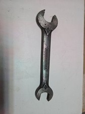 VINTAGE KRAEUTER USA A2831 Diamond K Logo Double Open End Wrench 7/8