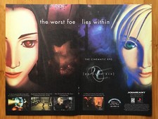 1998 Parasite Eve PS1 Vintage Print Ad/Poster Official Video Game Promo Art 90s picture