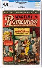 Wartime Romances #14 CGC 4.0 VG 1953 Matt Baker Cover picture