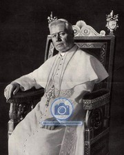 POPE PIUS X PAPAL PORTRAIT CHURCH LEADER VATICAN 1903 8X10 PHOTO picture