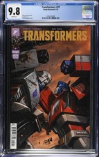 TRANSFORMERS (2023 IMAGE) #29A CGC 9.8 COVER BY DAVID NAKAYAMA (W)ROBERT KIRKHAM picture