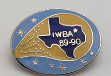 Women's Bowling Association Texas IWBA 1989-1990 Lapel Pin picture