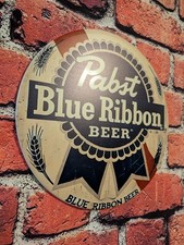 Pabst Blue Ribbon PBR Beer Metal Sign| 12