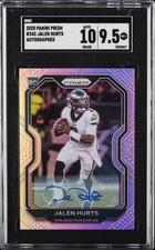 2020 PANINI PRIZM AUTO JALEN HURTS SGC 9.5 picture