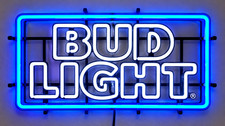 Bud Light Iconic G2 LED Opti Neon Beer Sign Lighted Bar Man Cave NEW IN BOX picture