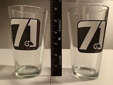 Ram Family of Restaurants “71” -  Beer Glass - Lot of 8 picture