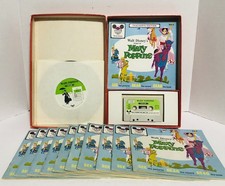 Vintage Walt Disney Read-Along Kit Mary Poppins Cassette LP 11 Books picture