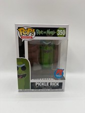Funko Pop Pickle Rick #350 PX Previews Exclusive Rick and Morty Animation Vinyl picture