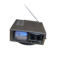 Panasonic Solid State TR-525 Portable Television 1975 Tested Working picture