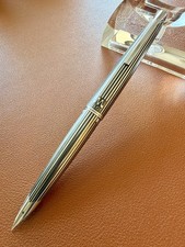 Rare Vintage PILOT MYU 701 Black Stripe Fountain Pen Integrated Nib Fine Point picture