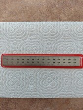 L.S. Starrett No. C637E Tempered Steel 150mm Metric Rule Athol, MA, USA picture