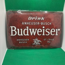 Budweiser-St. Louis MO-Metal Sign For Bar/Garage/Man Cave/Game Room picture