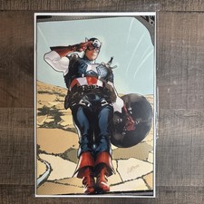 CAPTAIN AMERICA 1 1:200 PABLO VILLALOBOS VIRGIN VARIANT NM INCENTIVE RATIO 2025 picture