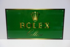 ROLEX CELLINI SPECIAL DIE CUT ENAMEL SIGN MINIATURE 8
